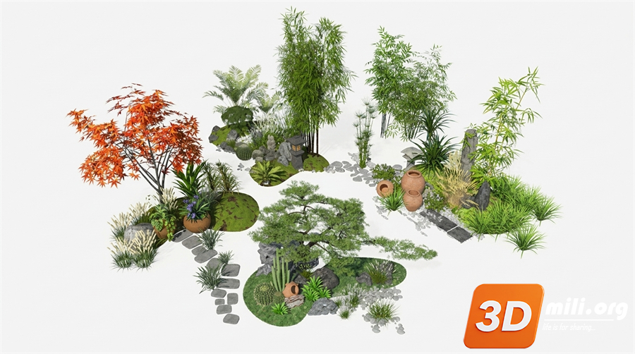 Rockery Skp Files